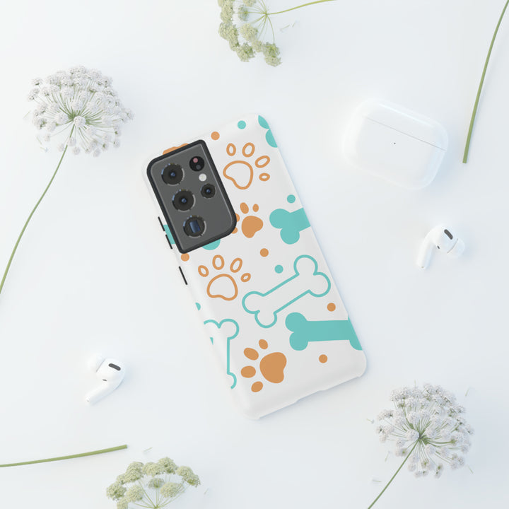 Paws and Bones Tough Phone Case