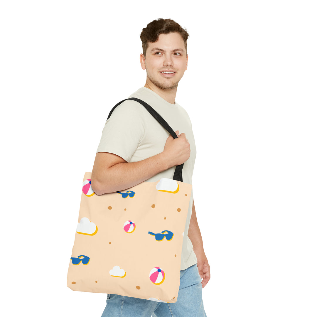 Beach Pattern Tote Bag (AOP)