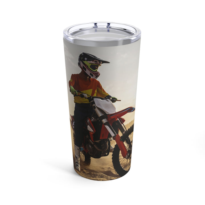 Motor Cross Tumbler 20oz