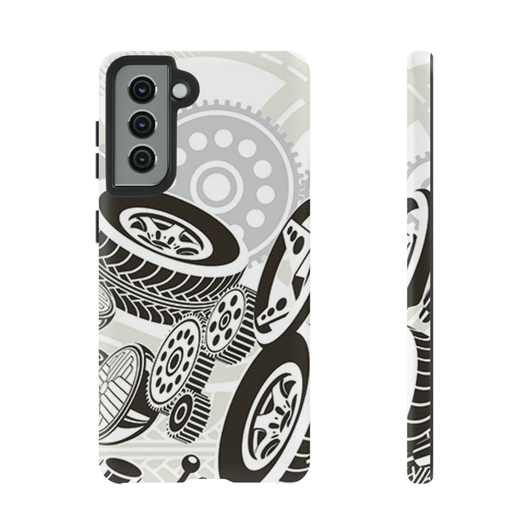 Tires Tough Phone Case