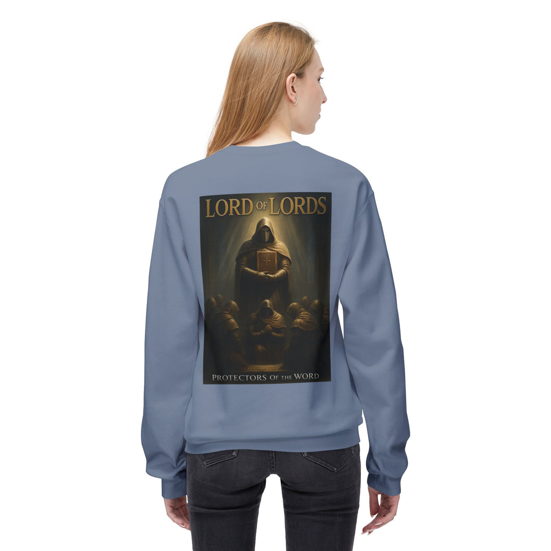 Christian Crewneck Sweatshirt - "King of Kings / Lord of Lords" Religious Pullover