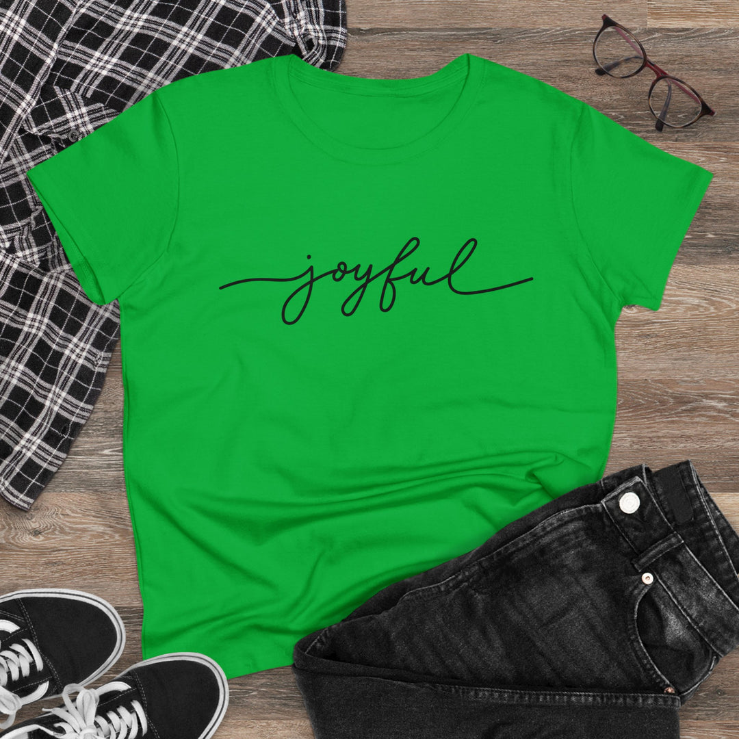 Joyful Women's Midweight Cotton Tee