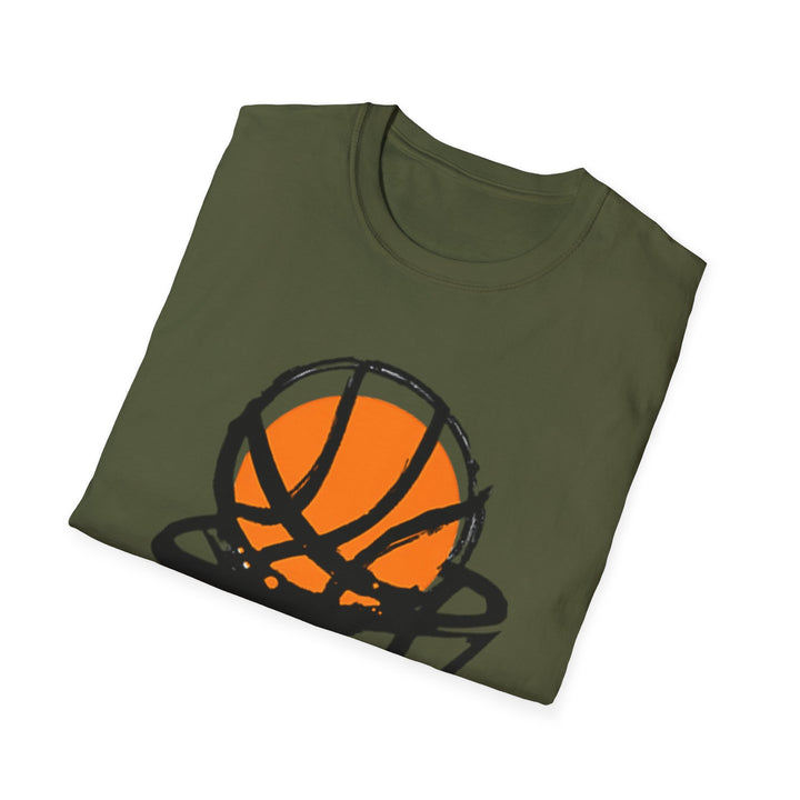 Basketball Hoop Unisex Softstyle T-Shirt