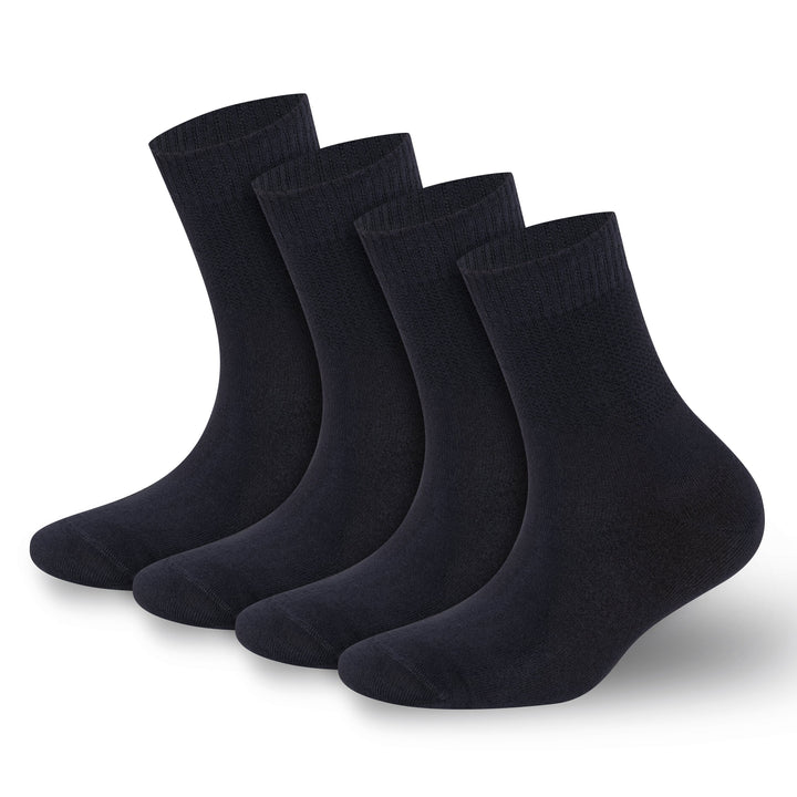 Men’s and Women’s Bamboo Diabetic Ankle Socks 4-Pack