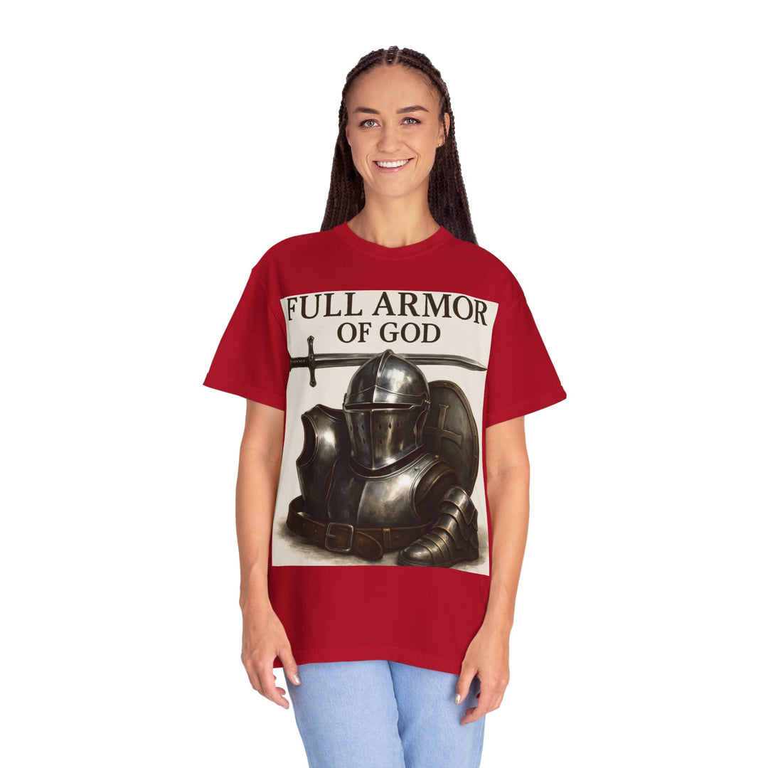 Full Armor of God T‑Shirt — Christian Faith Graphic Tee (Ephesians 6:10‑18)