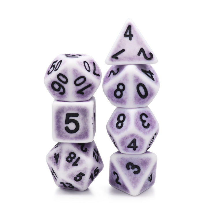 Lavender Ancient 7-Dice Set