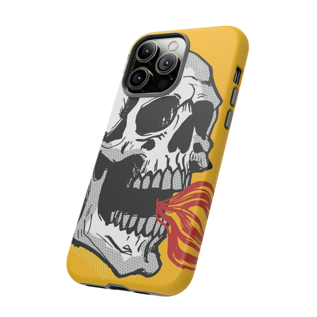 Skull Fire Tough Phone Case