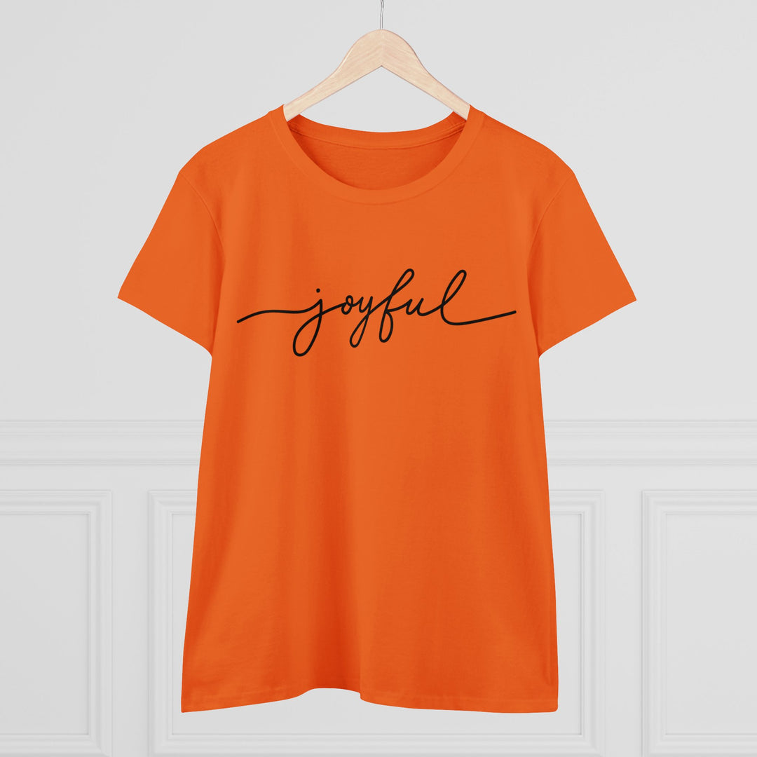 Joyful Women's Midweight Cotton Tee