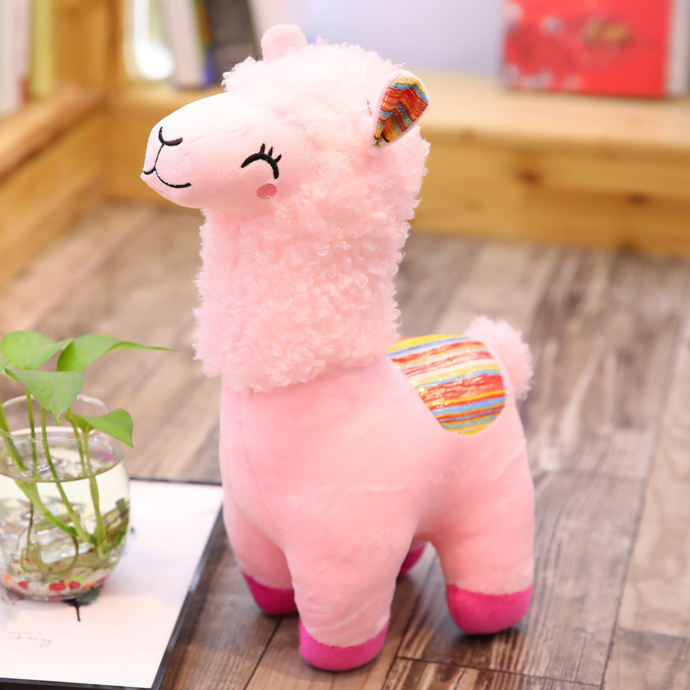 Alpaca Llama Plush Toy – Soft Stuffed Animal Doll for Kids and Gifts