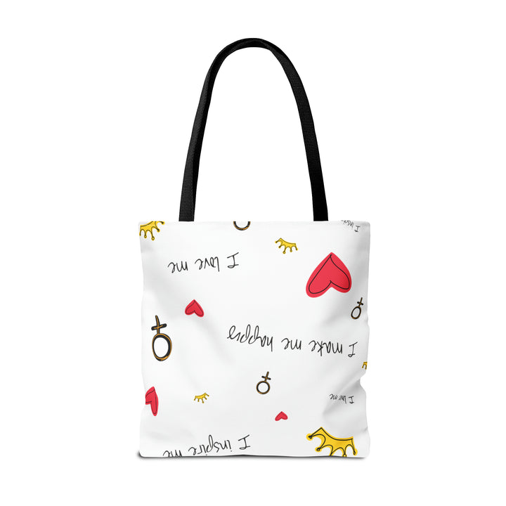 I Love Me Tote Bag (AOP)