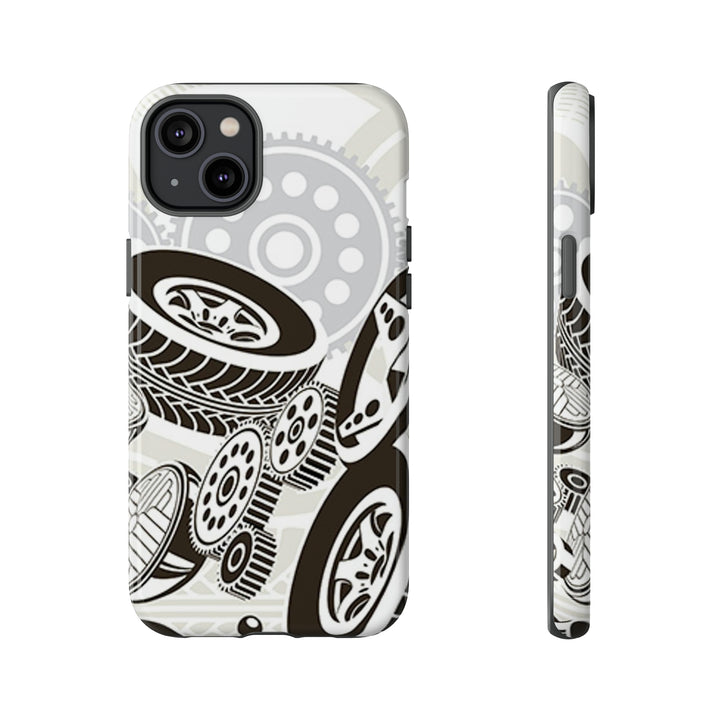 Tires Tough Phone Case