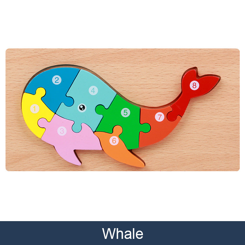 3D Wooden Puzzle