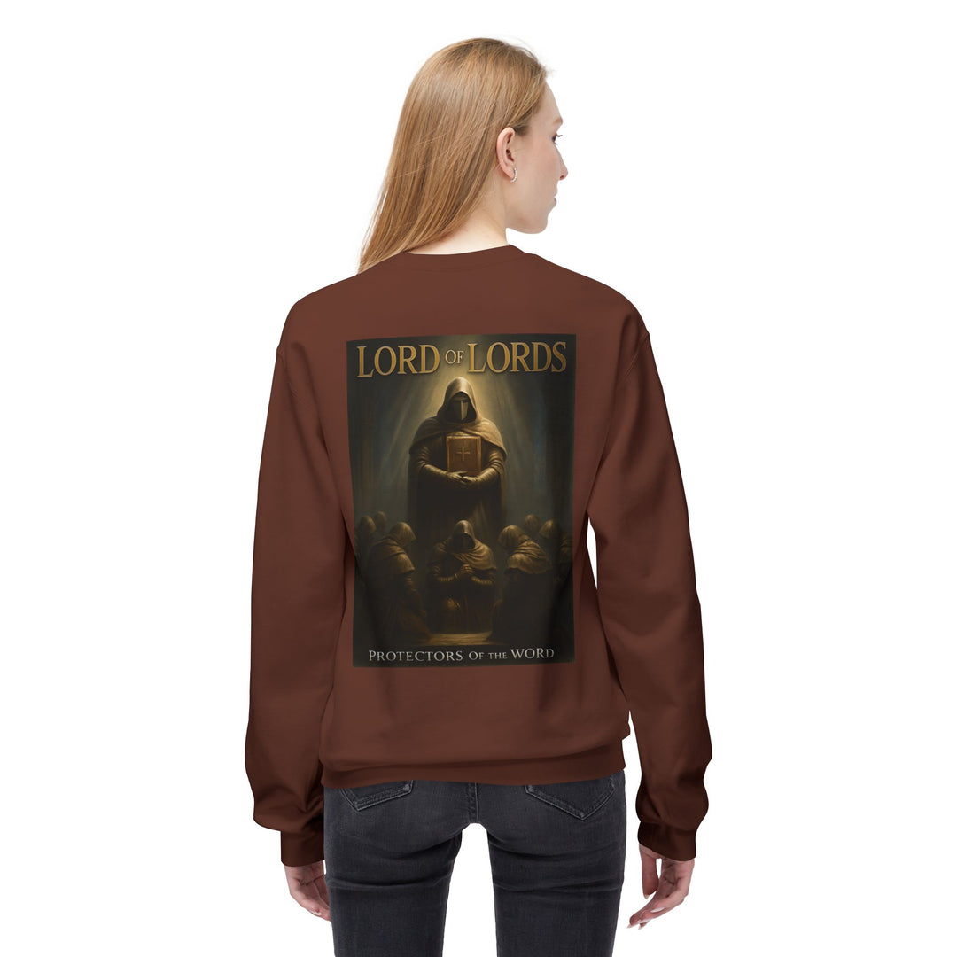 Christian Crewneck Sweatshirt - "King of Kings / Lord of Lords" Religious Pullover