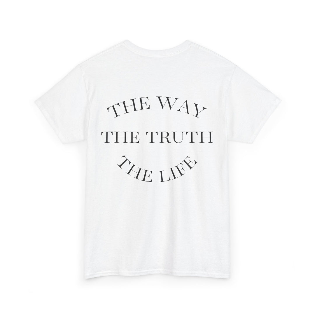 Protectors of the Word T-Shirt — Knight with Sword and Shield Literary Tee