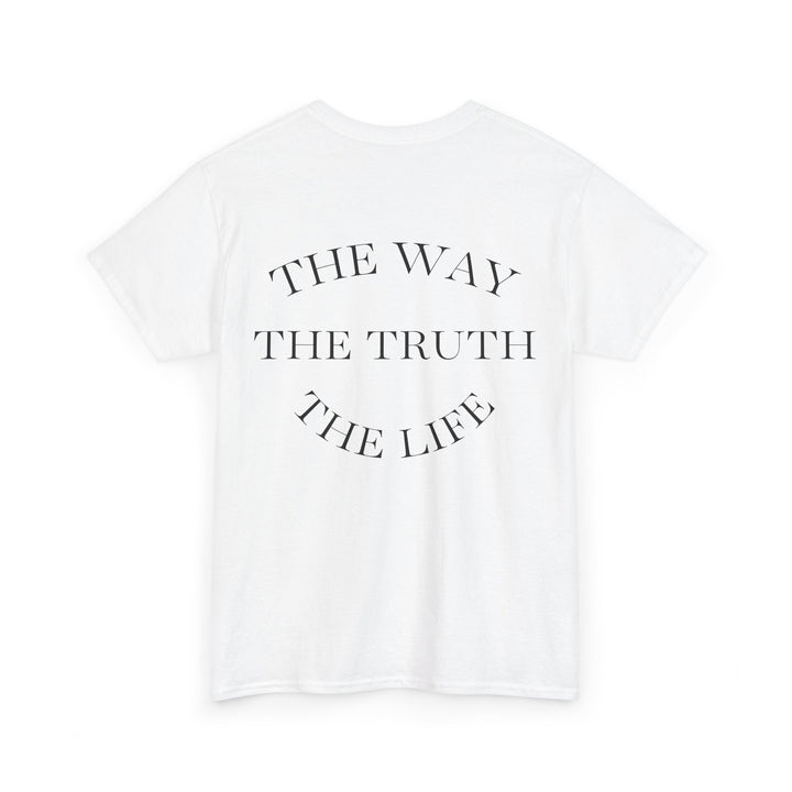 Protectors of the Word T-Shirt — Knight with Sword and Shield Literary Tee