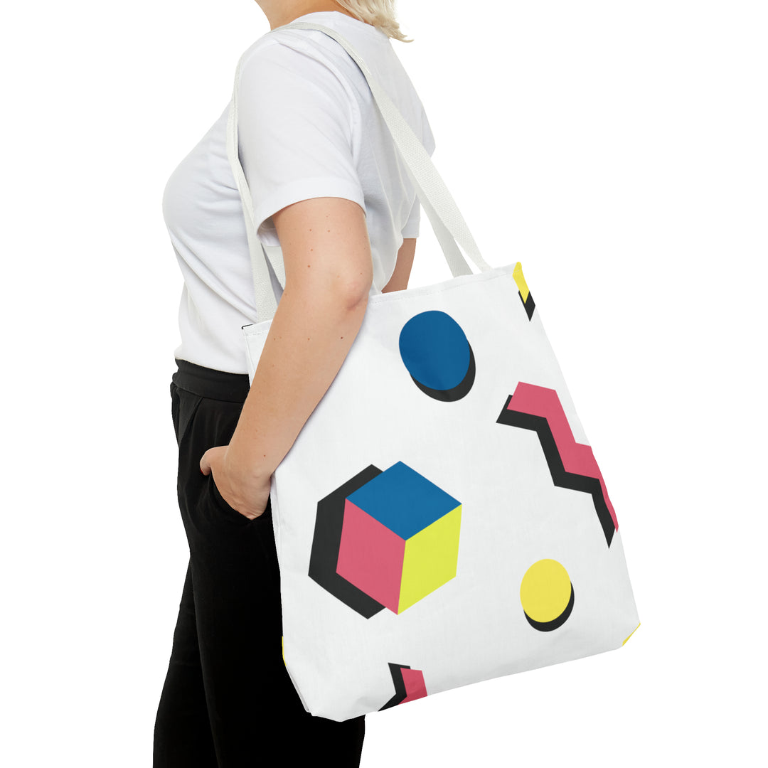 Cubes and Circles Tote Bag (AOP)