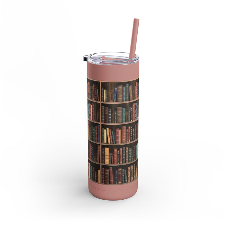 Bookshelf Maars Maker Skinny Matte Tumbler, 20oz