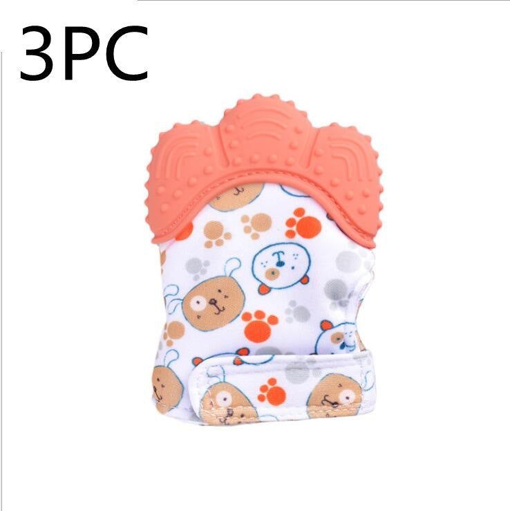 Baby Teething Gloves – Silicone Molar Mitten for Soothing Gums