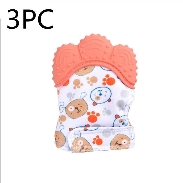 Baby Teething Gloves – Silicone Molar Mitten for Soothing Gums