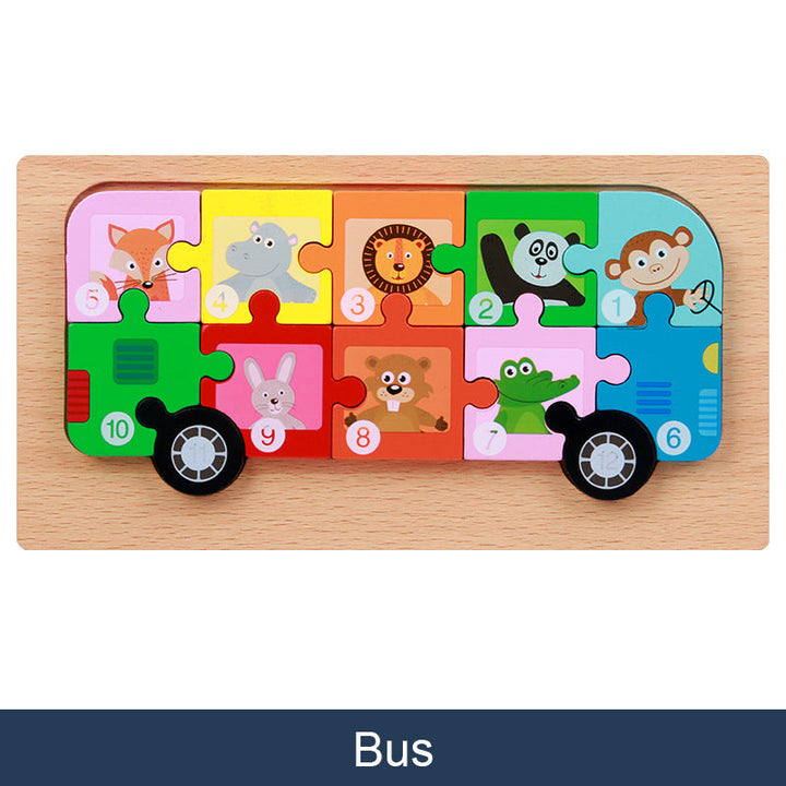 3D Wooden Puzzle