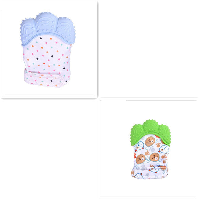 Baby Teething Gloves – Silicone Molar Mitten for Soothing Gums