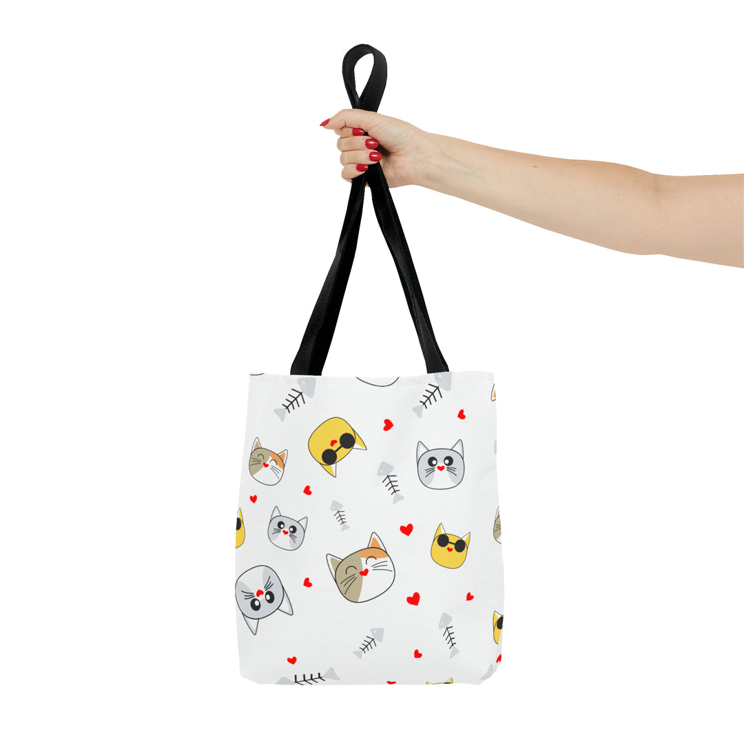 Cat Face Tote Bag (AOP)