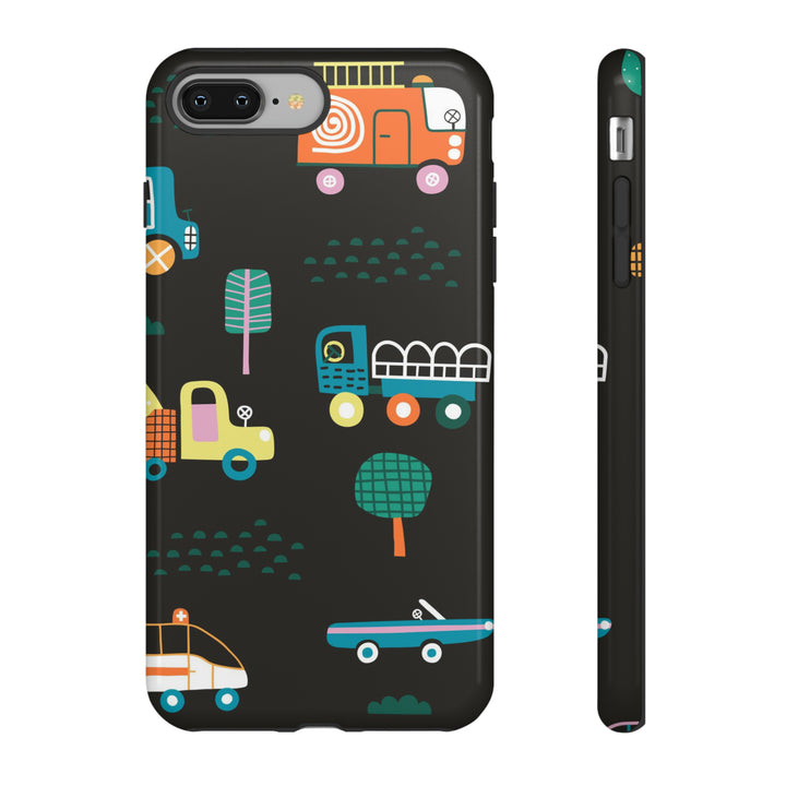 Cars and Trucks Tough Phone Case