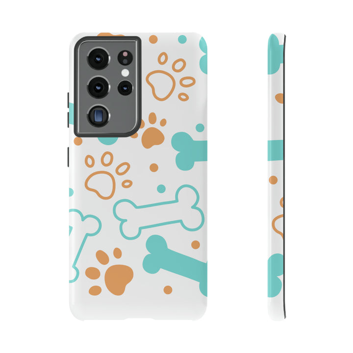 Paws and Bones Tough Phone Case