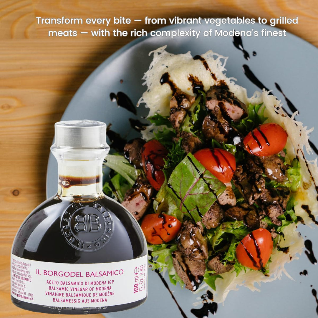 Il Borgo del Balsamico, Balsamic Vinegar of Modena IGP Monogram, 100 ml (3.3 fluid oz)