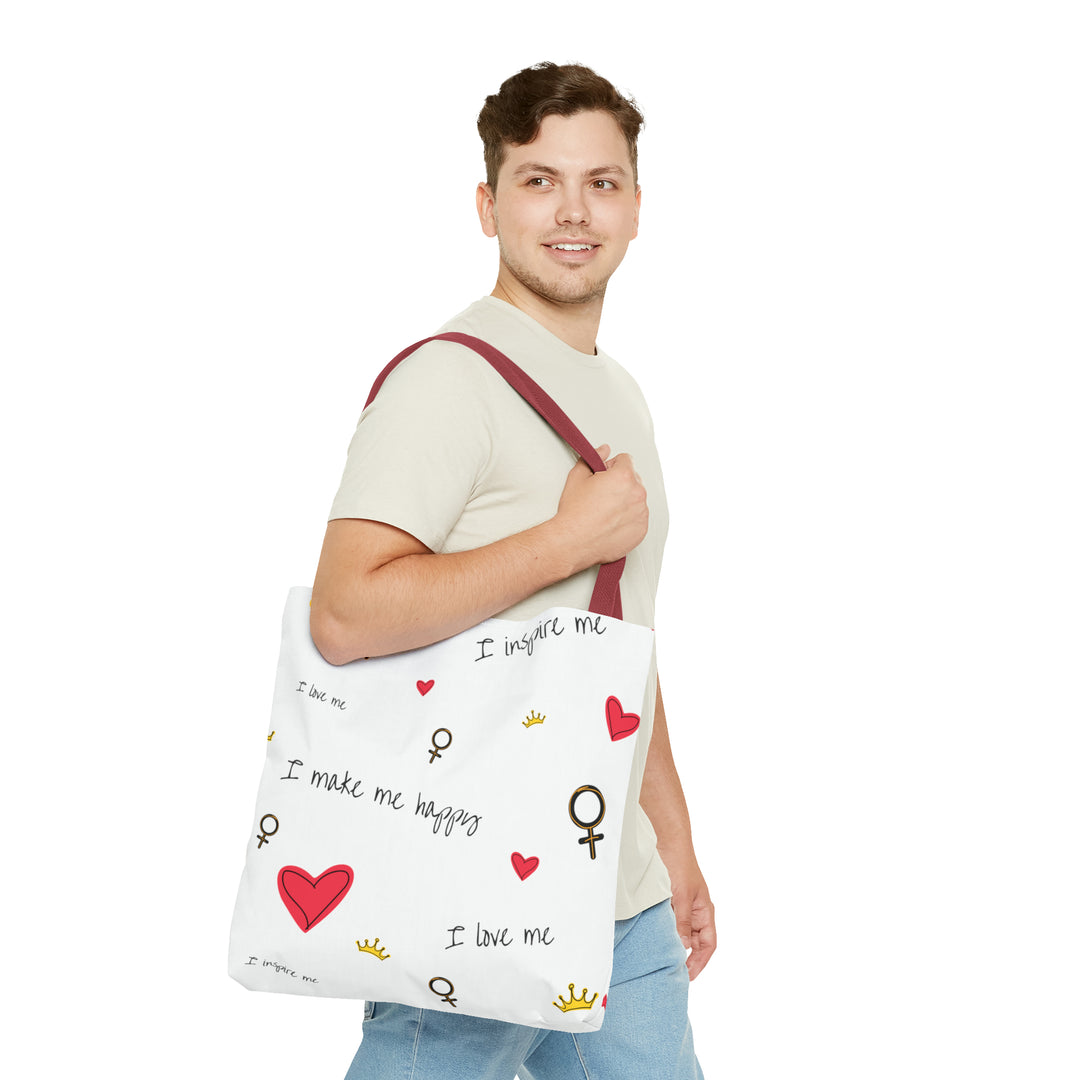 I Love Me Tote Bag (AOP)