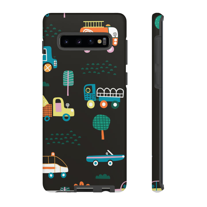 Cars and Trucks Tough Phone Case