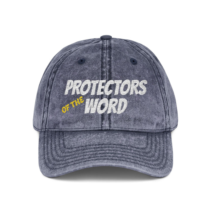 Protectors of the Word Embroidered Vintage Cap