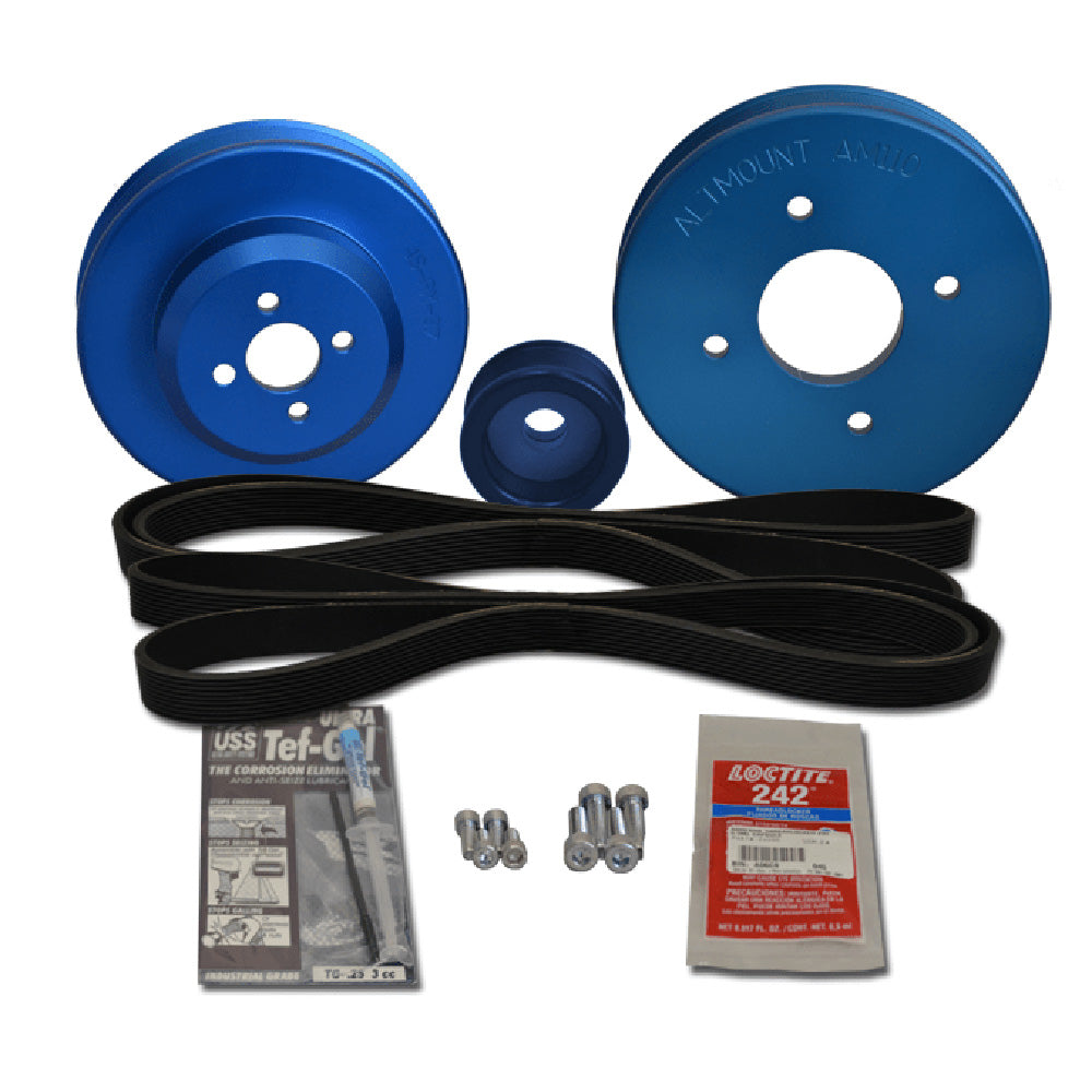 Balmar Pulley Kit f/Yanmar 4JH2-TE, 4JH2-HTE, 4JH2-DTE 4JH2-UTE [48-YSP-4JH-E]