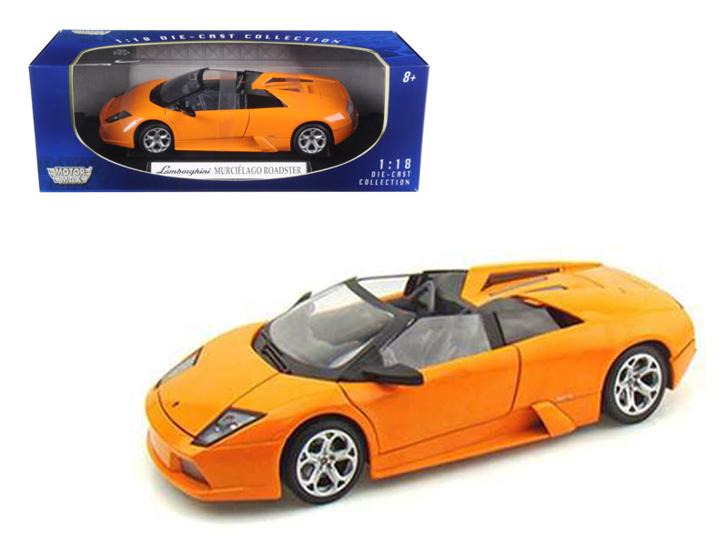 Lamborghini Murcielago Roadster Orange 1/18 Diecast Model Car by Motormax