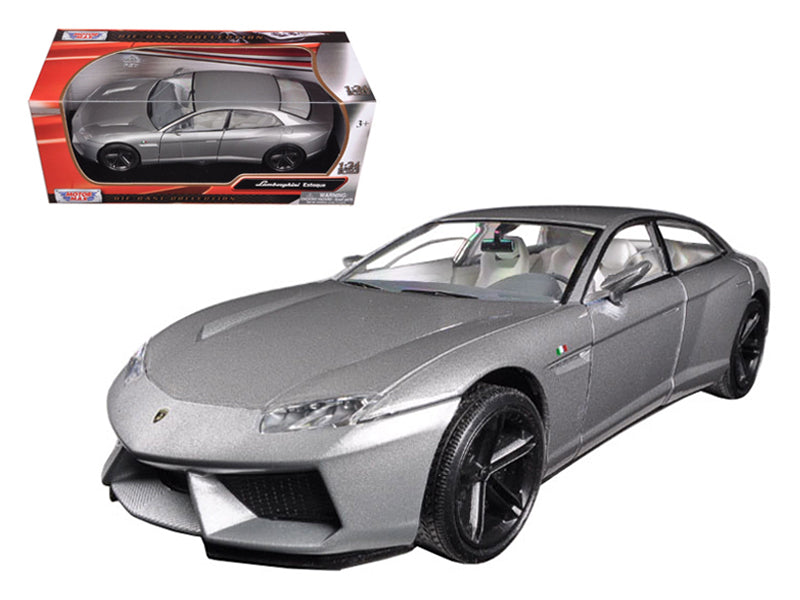 Lamborghini Estoque Grey 1/24 Diecast Model Car by Motormax 