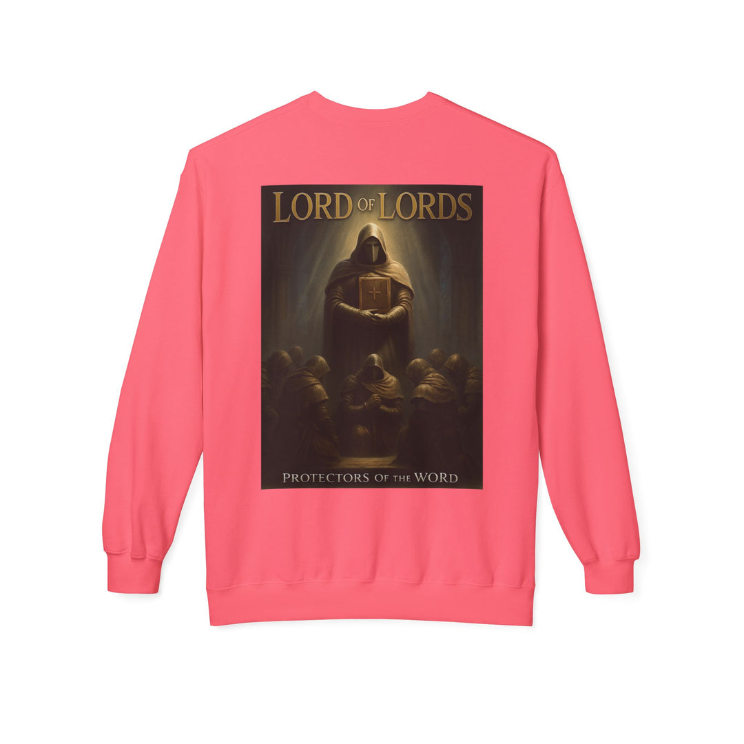 Christian Crewneck Sweatshirt - "King of Kings / Lord of Lords" Religious Pullover