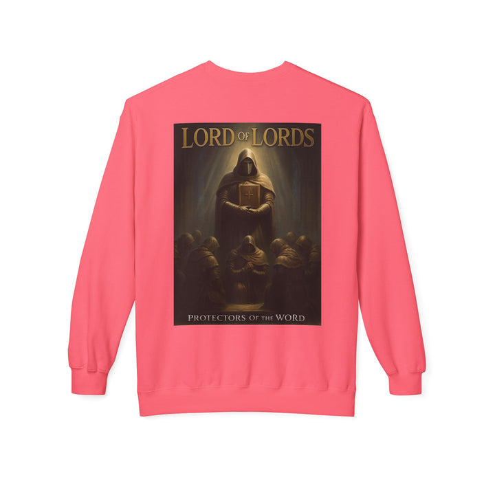 Christian Crewneck Sweatshirt - "King of Kings / Lord of Lords" Religious Pullover