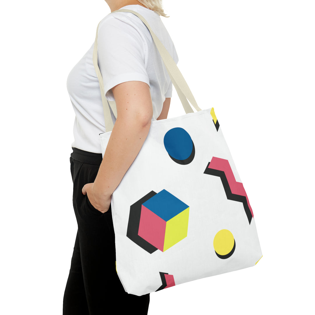 Cubes and Circles Tote Bag (AOP)