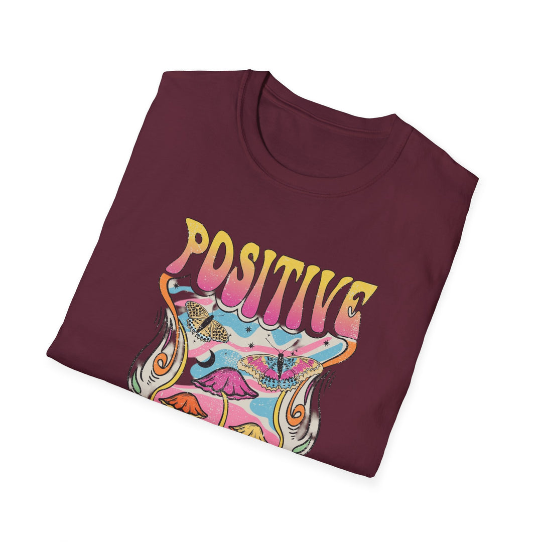 Positive Thinking Evokes More Energy Unisex Softstyle T-Shirt