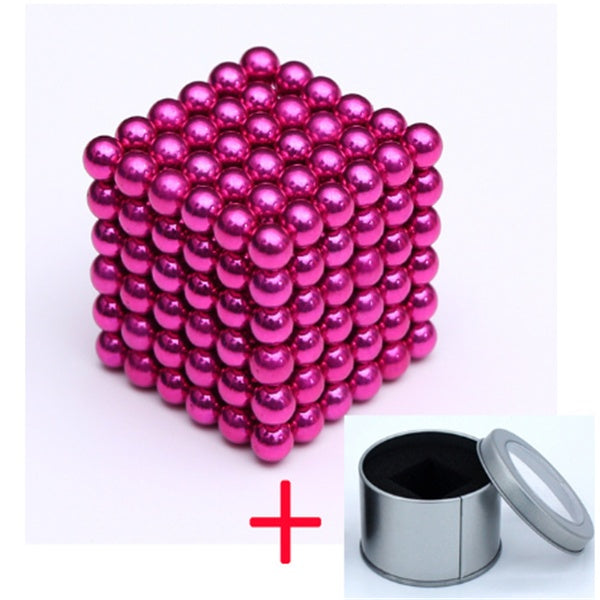 Magnetic Building Blocks – 3D Puzzle Cube Set for Creativity and Stress Relief