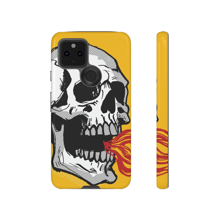 Skull Fire Tough Phone Case