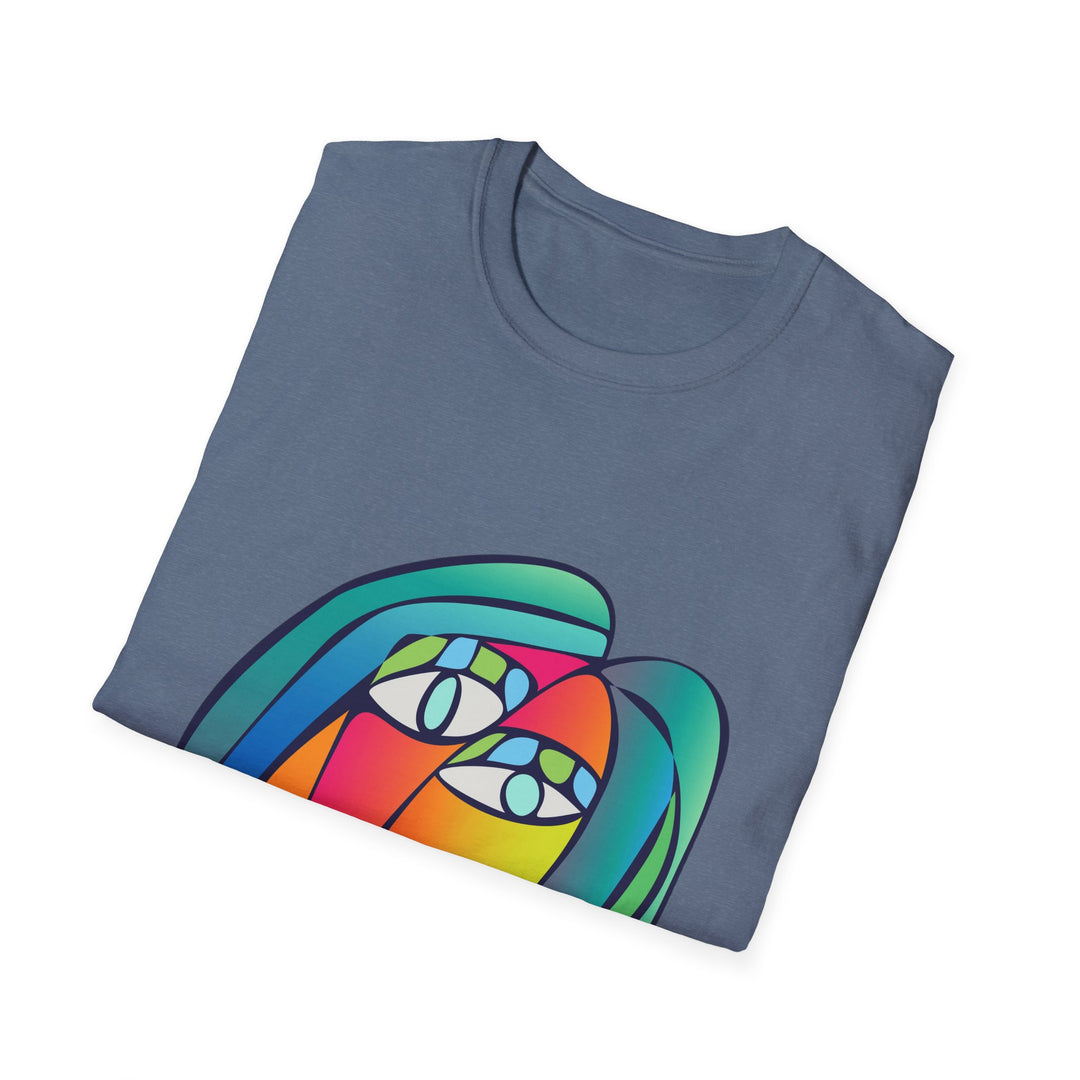 Cubism Girl Unisex Softstyle T-Shirt