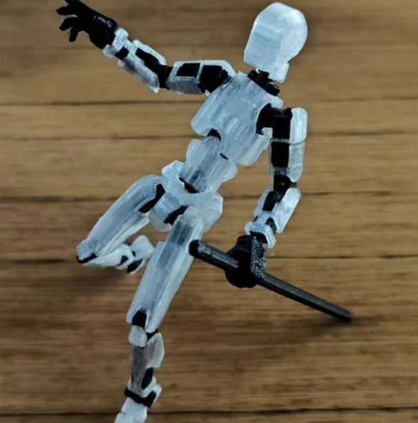 Movable Shapeshift Robot 2.0 – 3D Printed Action Model Toy