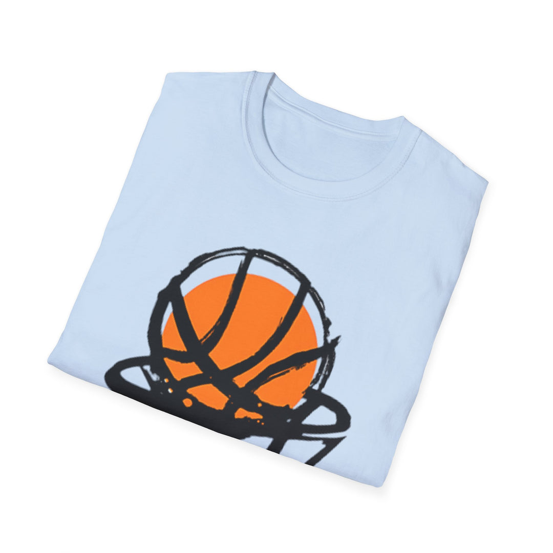 Basketball Hoop Unisex Softstyle T-Shirt