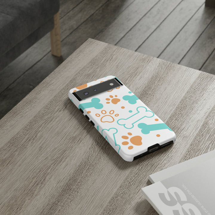 Paws and Bones Tough Phone Case