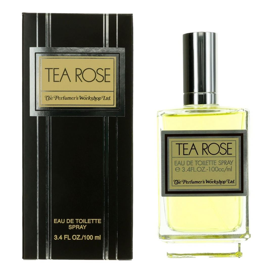 Tea Rose by Perfumer's Workshop, 3.4 oz. EDT Spray for Women