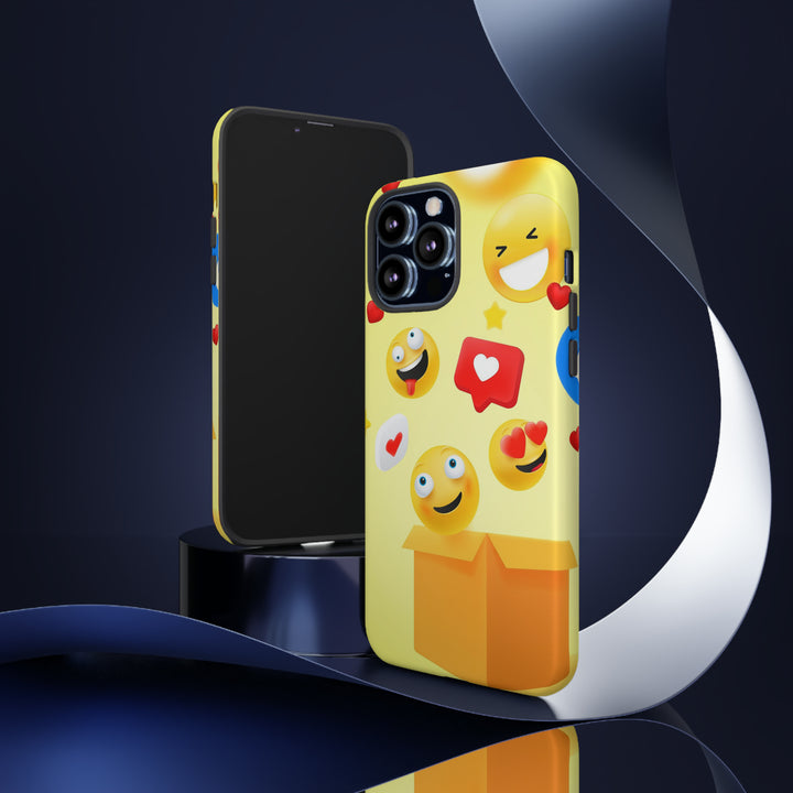 Emoji Time Tough Phone Case