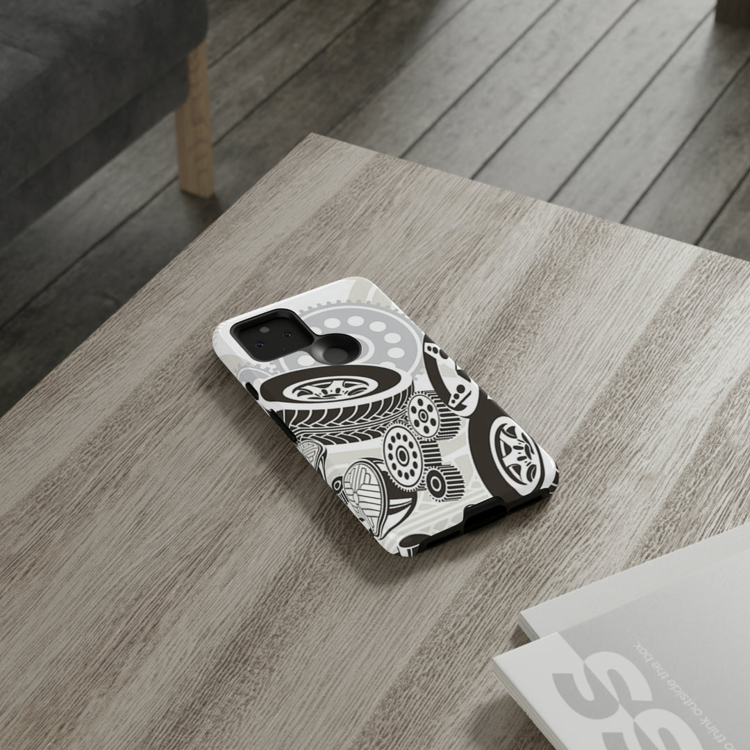 Tires Tough Phone Case