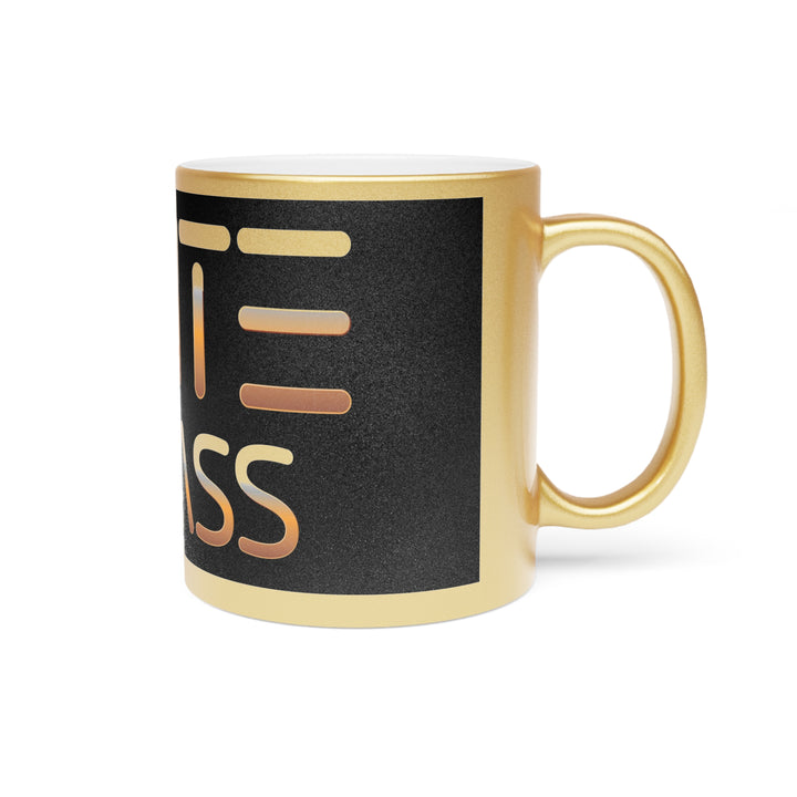 Elite Class Metallic Mug (Silver\Gold)