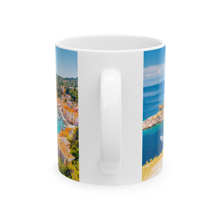 Scenic View Croatia Ceramic Mug, (11oz, 15oz)